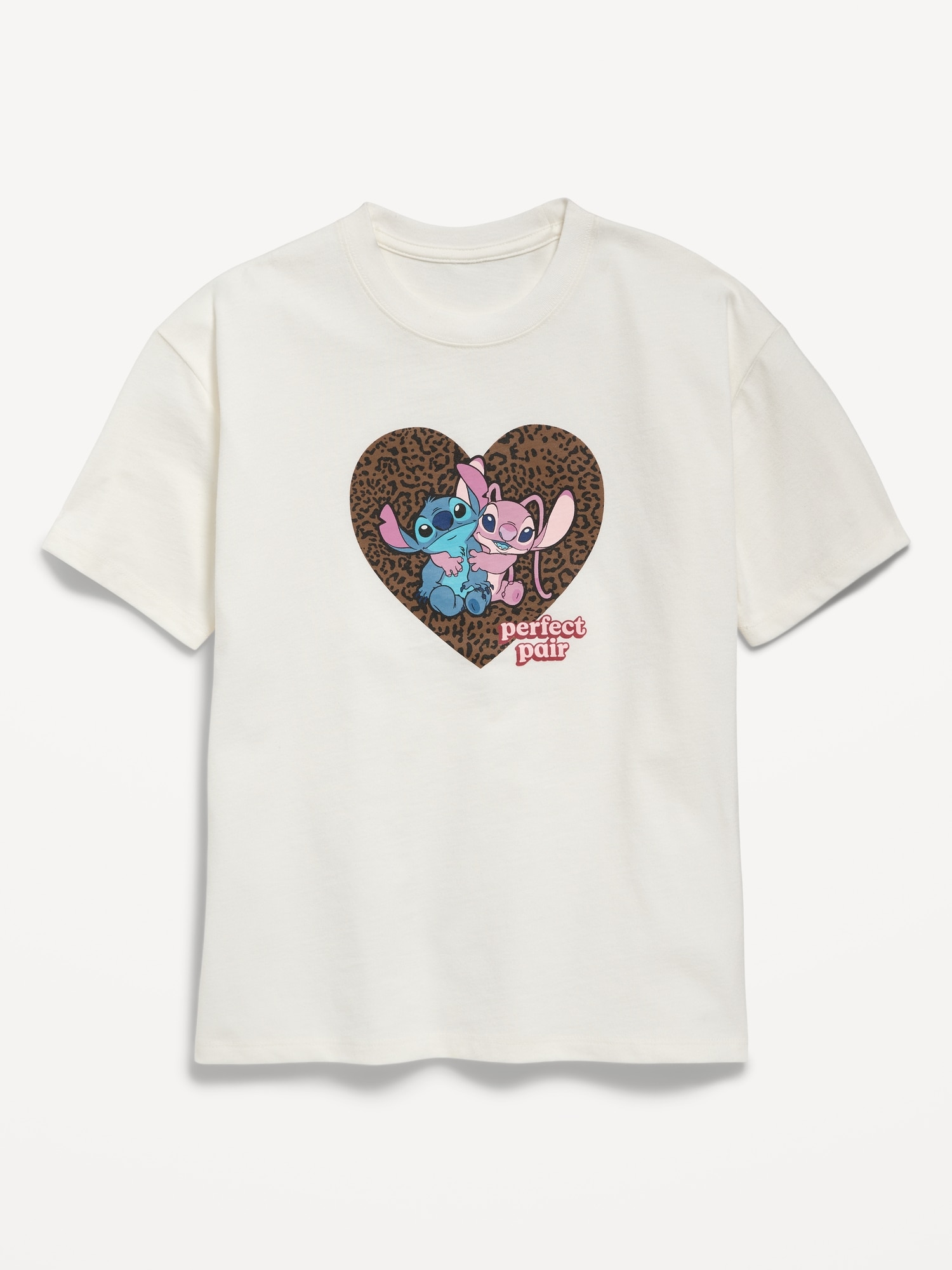 Disney© Stitch & Angel Graphic Tunic T-Shirt for Girls