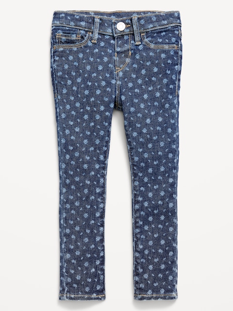 High-Waisted Rockstar 360° Stretch Jeggings for Toddler Girls