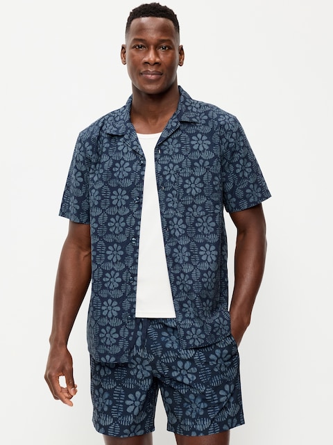 Short-Sleeve Camp Shirt