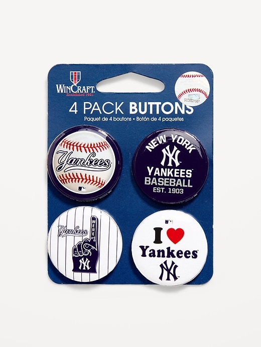 Image number 1 showing, WinCraft® New York Yankees 4-Pack Buttons