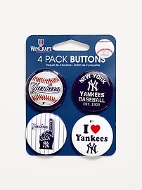 Image number 1 showing, WinCraft® New York Yankees 4-Pack Buttons