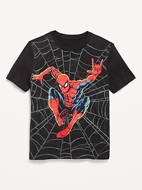 Image number 1 showing, Marvel™ Spider-Man Gender-Neutral Graphic T-Shirt for Kids