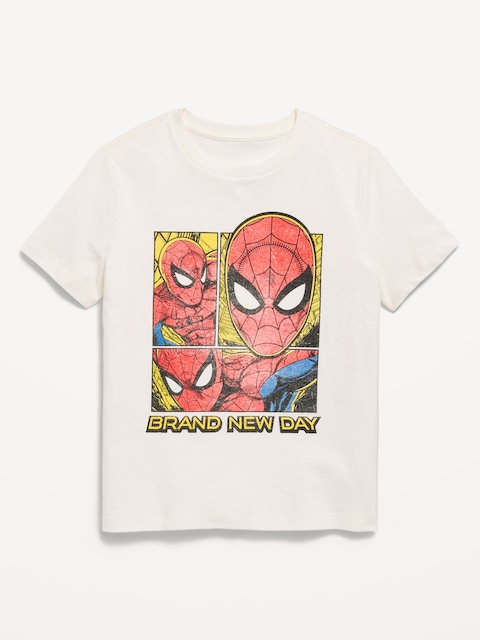 Marvel™ Spider-Man Gender-Neutral Graphic T-Shirt for Kids