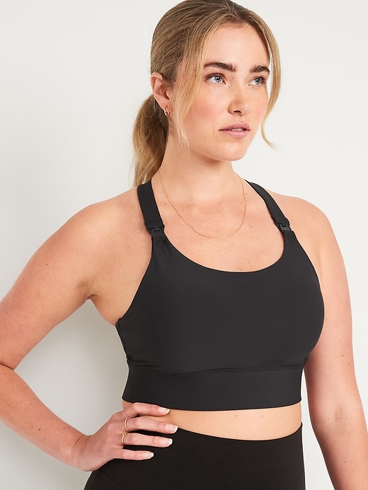 Image number 1 showing, Maternity Medium Support Nursing Sports Bra