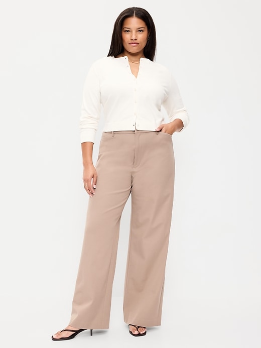 Image number 8 showing, High-Waisted Pixie Super Wide-Leg Pants