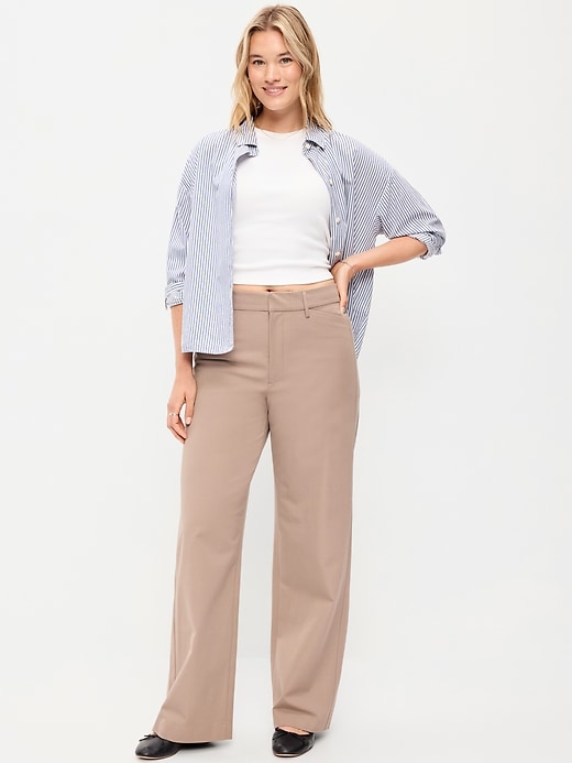 Image number 6 showing, High-Waisted Pixie Super Wide-Leg Pants
