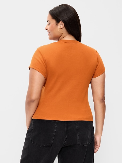 Image number 8 showing, Snug Crop T-Shirt