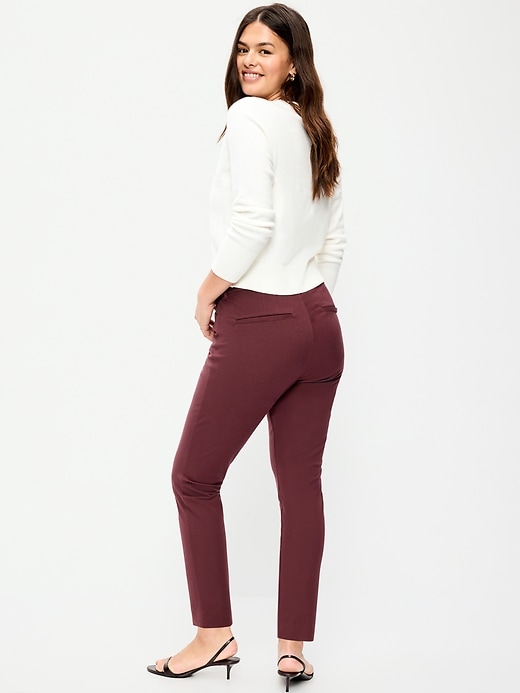 Image number 7 showing, High-Waisted Pixie Skinny Ankle Pants