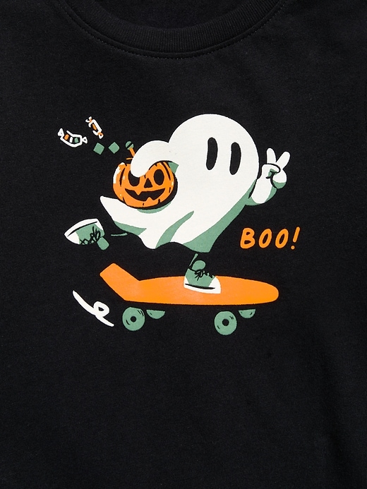 Image number 2 showing, Long-Sleeve Unisex Graphic T-Shirt for Toddler