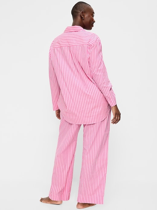 Image number 6 showing, Poplin Pajama Pant Set