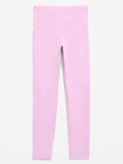 Image number 1 showing, Side-Pocket Leggings for Girls