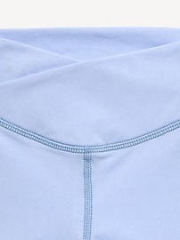 Image number 3 showing, High-Waisted PowerChill Crossover Flared Leggings for Girls