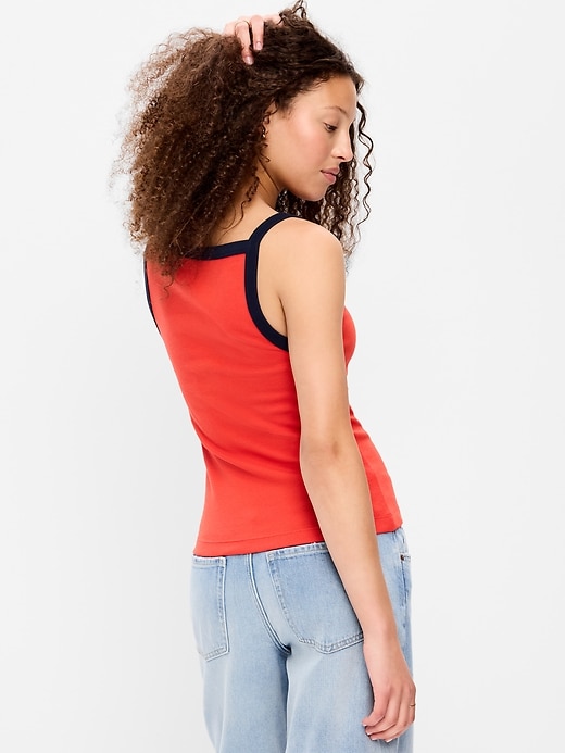 Image number 2 showing, Snug Apron-Neck Tank Top