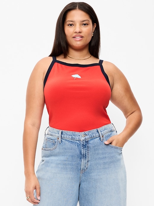 Image number 8 showing, Snug Apron-Neck Tank Top
