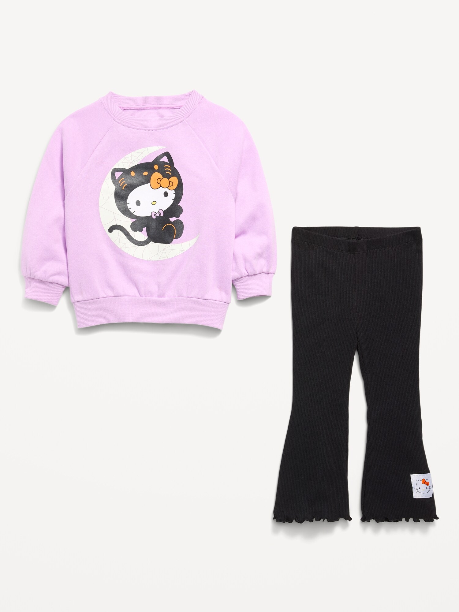 Комплект Old Navy Hello Kitty® Sweatshirt and Flared Leggings Set для девочек-малышей — фото 2