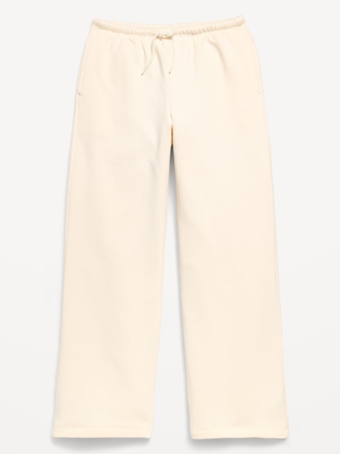 High-Waisted Graphic Wide-Leg Sweatpants for Girls