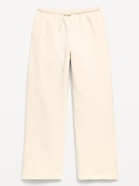 Image number 1 showing, High-Waisted Graphic Wide-Leg Sweatpants for Girls