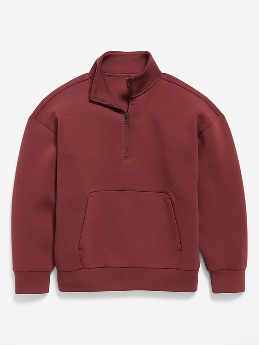 Image number 1 showing, Bounce Fleece Oversized Quarter-Zip for Boys
