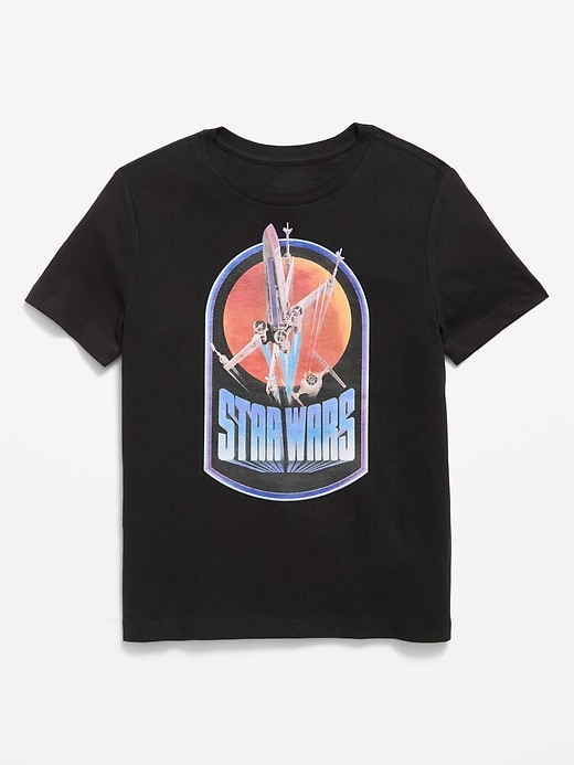 Image number 1 showing, Star Wars™ Gender-Neutral Graphic T-Shirt for Kids