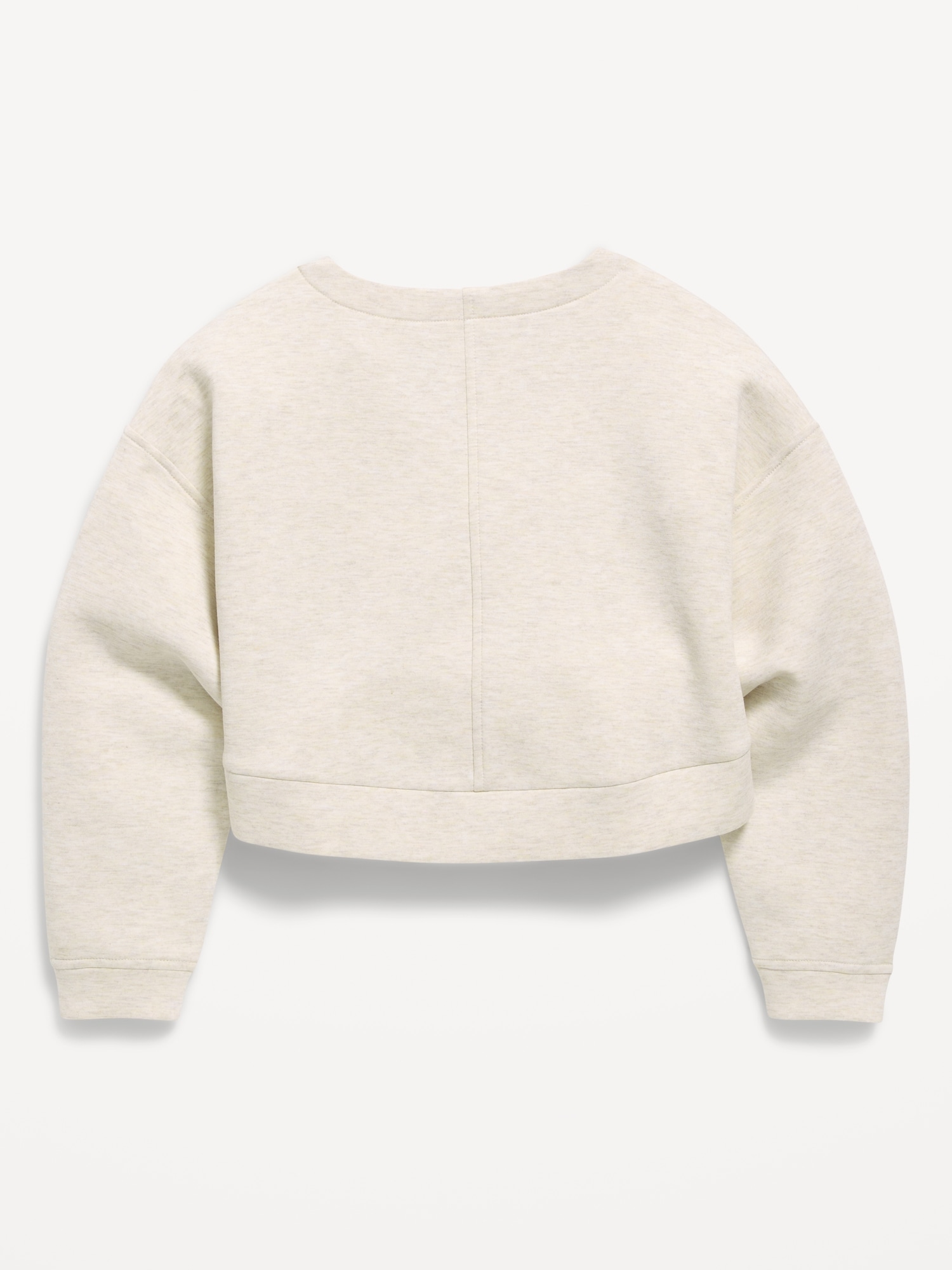 Bounce Fleece Twist-Front Sweatshirt for Girls