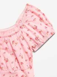 Image number 2 showing, Printed Fit and Flare Dress for Girls