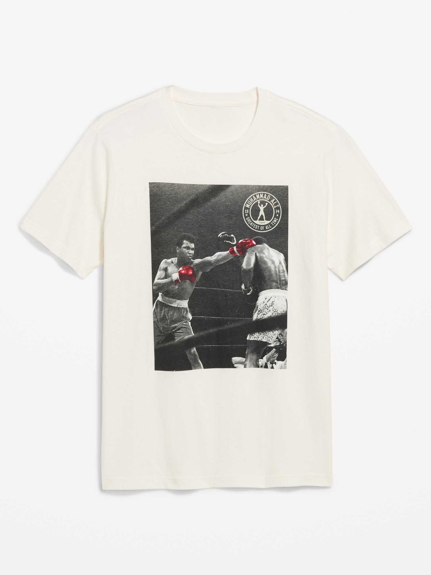 Мужская футболка Old Navy Muhammad Ali™ T-Shirt, цвет: Морская соль — фото 2