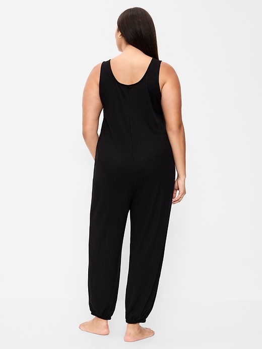 Image number 6 showing, Harem-Leg Pajama Jumpsuit