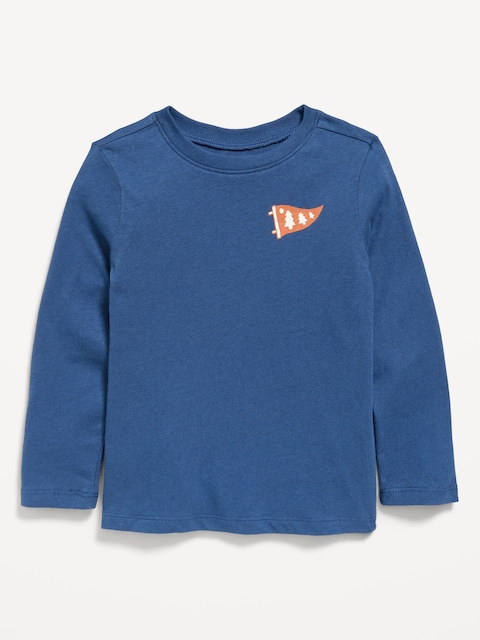 Long-Sleeve Graphic T-Shirt for Toddler Girls