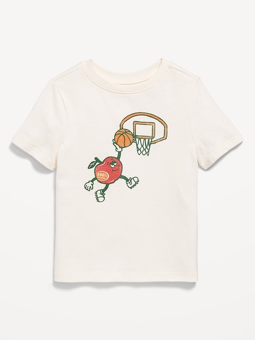 Image number 1 showing, Short-Sleeve Unisex Graphic T-Shirt for Toddler