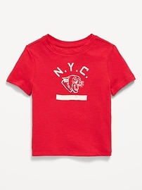 Image number 1 showing, Short-Sleeve Unisex Graphic T-Shirt for Toddler