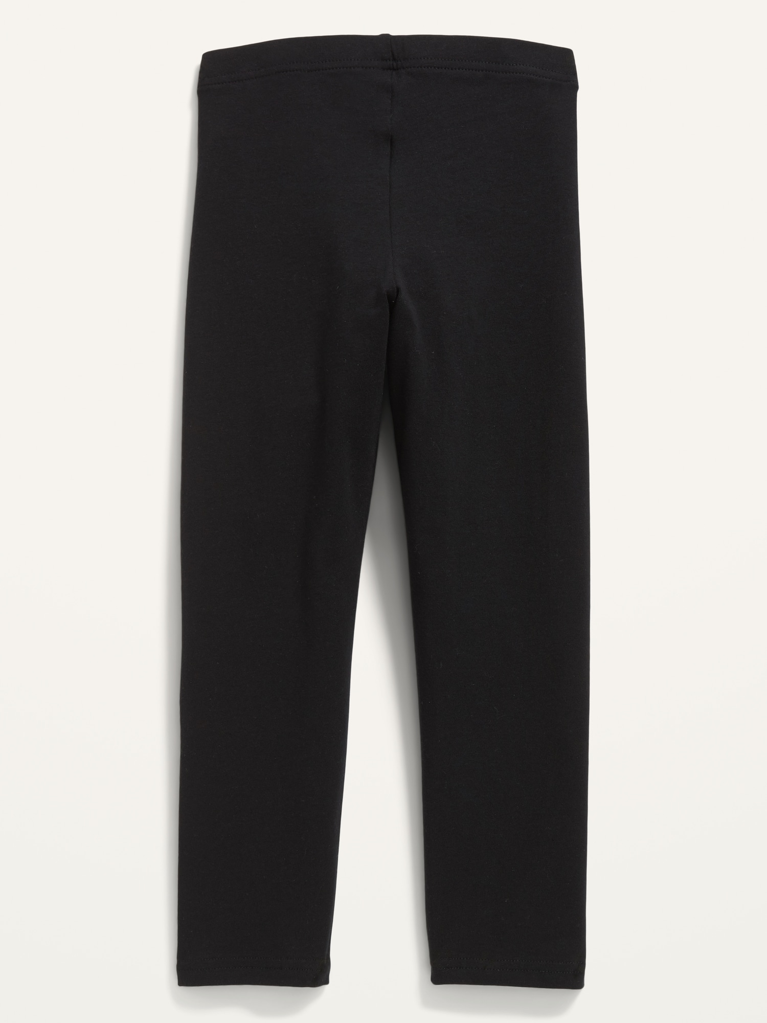 Short Crop Jersey Leggings for Girls