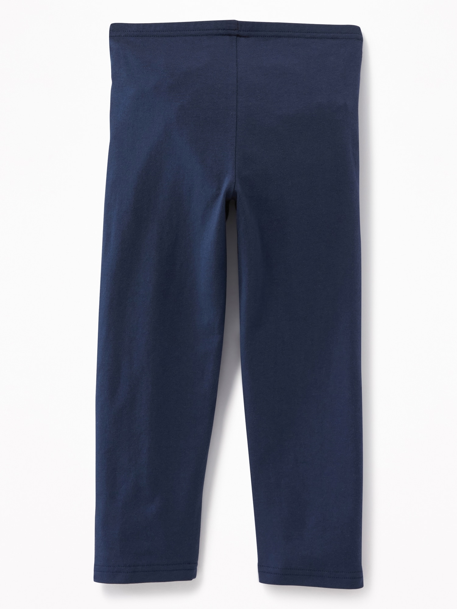Short Crop Jersey Leggings for Girls