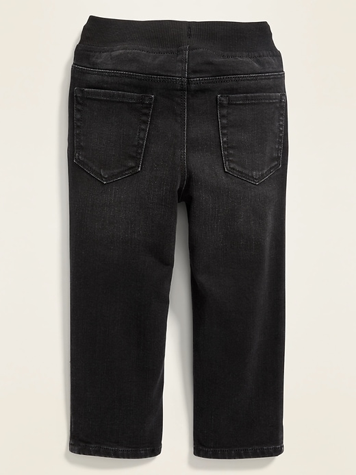 Image number 2 showing, 360° Stretch Pull-On Skinny Jeans for Toddler Boys
