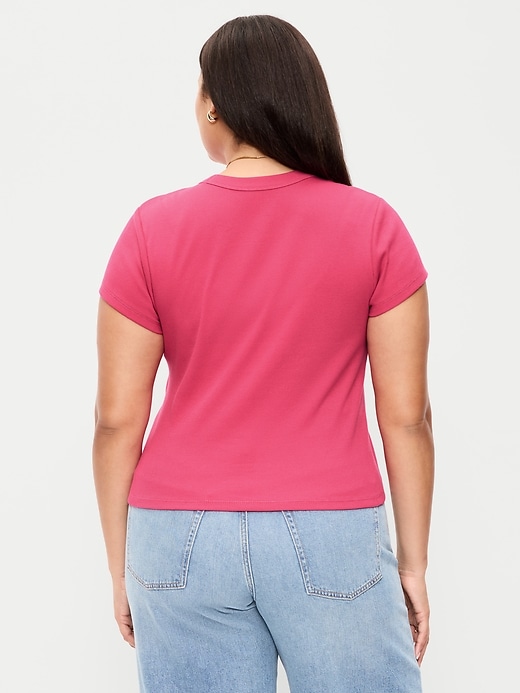 Image number 7 showing, Snug Crop T-Shirt