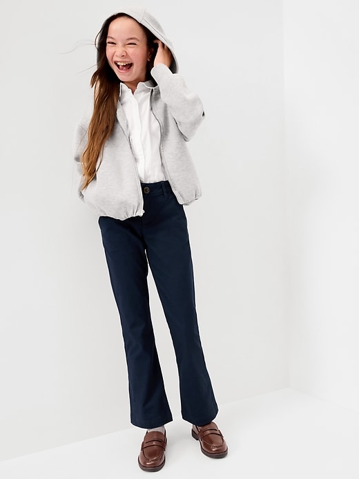 Image number 3 showing, School Uniform Bootcut Pants for Girls