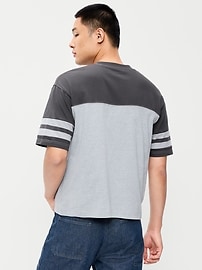 Image number 2 showing, Heavyweight Short-Sleeve Football-Style T-Shirt