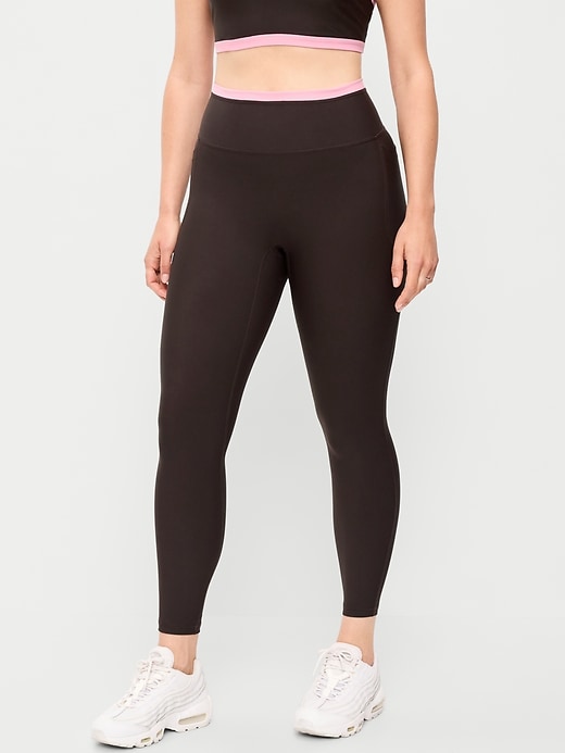 Image number 2 showing, Extra-High Waisted PowerSoft Boundless 7/8 Pocket Leggings – No Front Seam