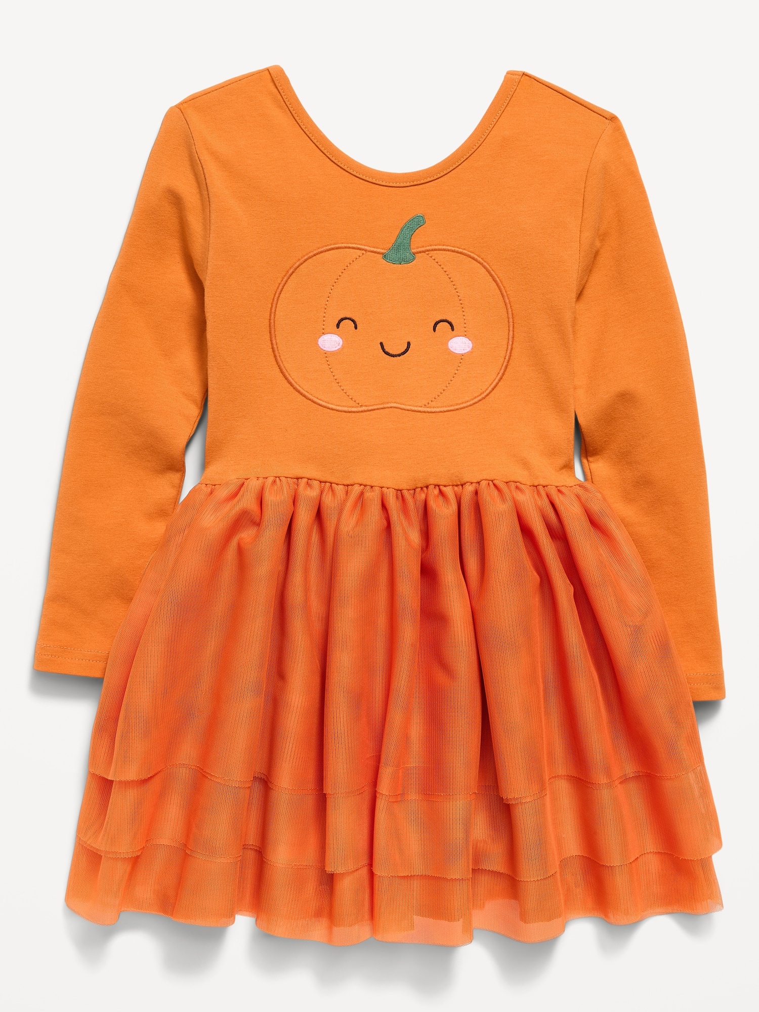 long sleeve toddler dress Twirl in Tractor Delicately placed pearls adorn the dress Gettin' Western Button Up Long