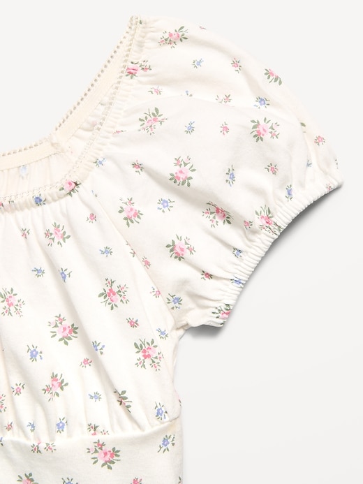 Image number 2 showing, Printed Fit and Flare Dress for Girls