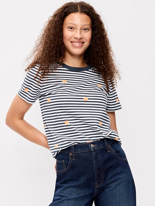 Image number 1 showing, EveryWear Crew-Neck T-Shirt