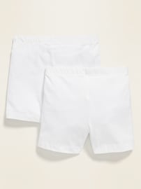 Image number 2 showing, 2-Pack Biker Shorts for Toddler Girls