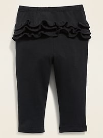 Image number 2 showing, Ruffle-Trim Leggings for Baby