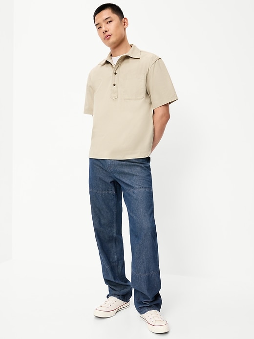 Image number 3 showing, Loose Popover Work Shirt