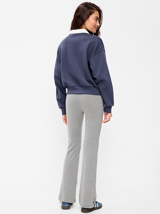 Image number 3 showing, High-Waisted Fashion Flare Leggings