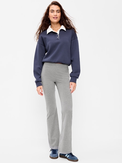 Image number 1 showing, High-Waisted Fashion Flare Leggings