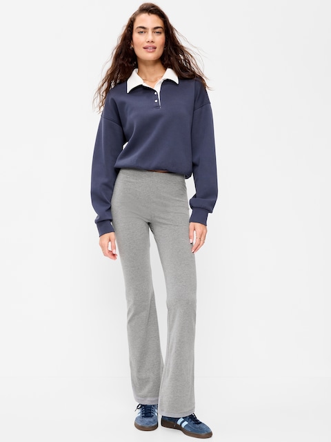 High-Waisted Fashion Flare Leggings
