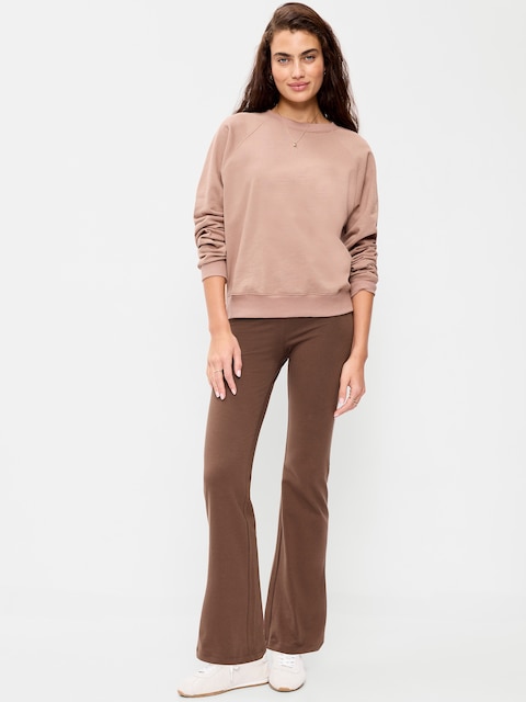 High-Waisted Fashion Flare Leggings