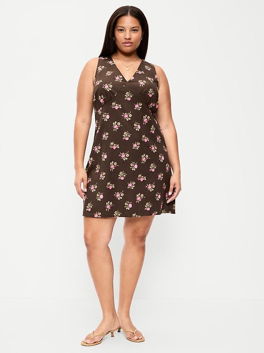 Image number 8 showing, Sleeveless A-Line Mini Dress