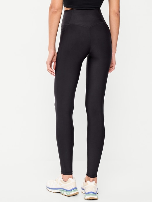 Image number 2 showing, Extra-High Waisted PowerSoft Boundless 7/8 Pocket Leggings – No Front Seam