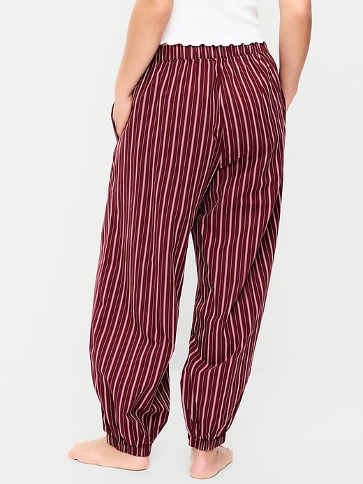 Image number 7 showing, Cinched Poplin Balloon Pants